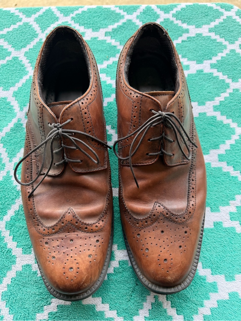 Dockers Brown Wingtip Derby Shoes